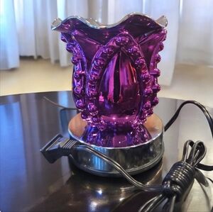 Metallic Purple Aroma Lamp